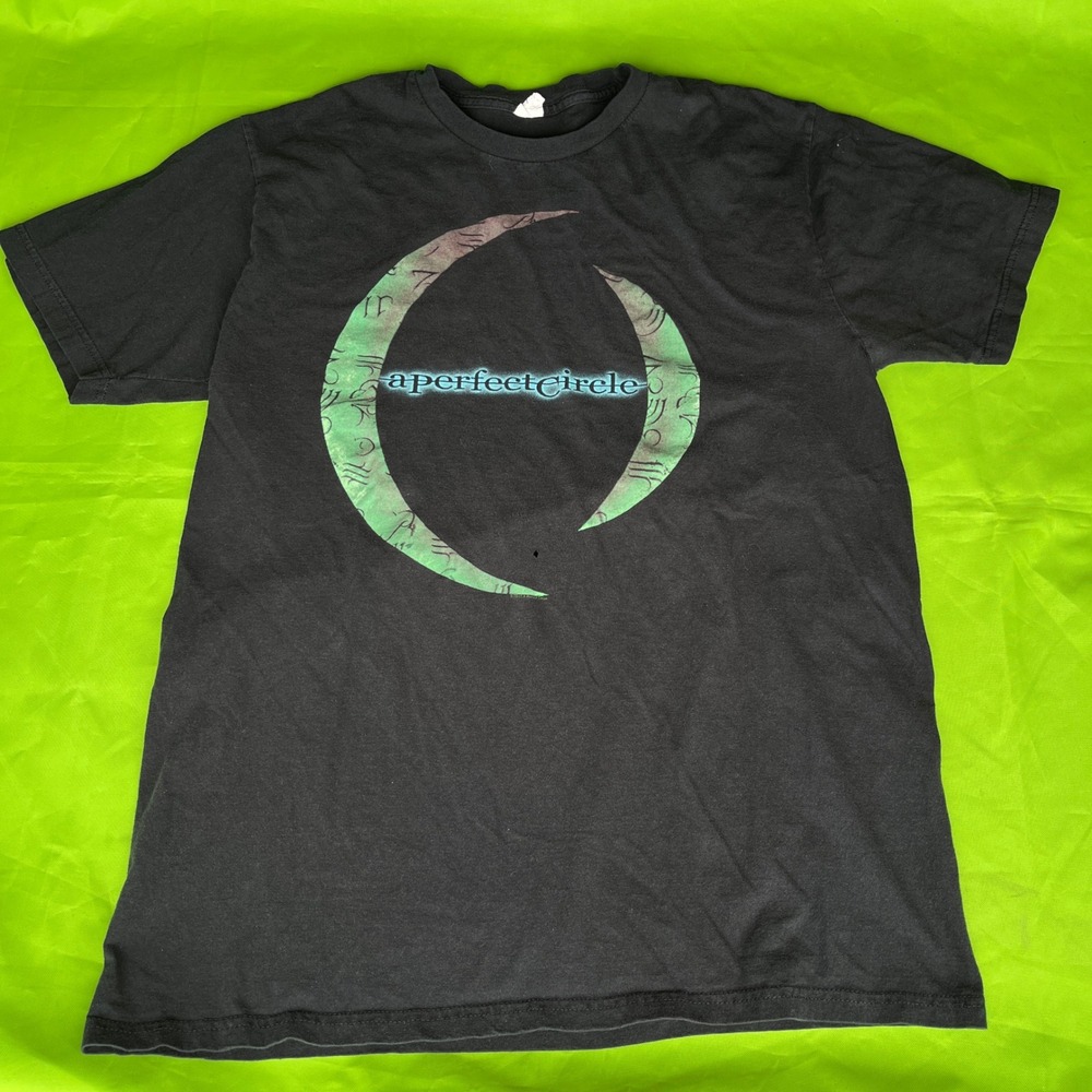 A Perfect Circle 2012 Las Vegas T-Shirt Mens Large Black Bay Island Band Tee